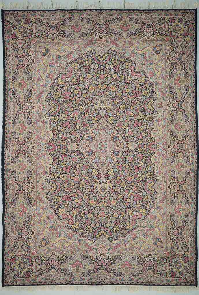 قالی کرمانی (راور)، 2.50 در 3.50 متر ،  70 جفت
